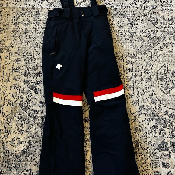 Descente men’s ski pant with suspenders - Picture 2 of 5